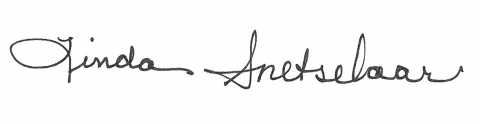 Linda Snetselaar Signature