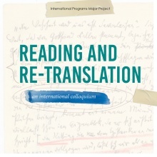 Reading and Re-Translation - an international colloquium promotional image